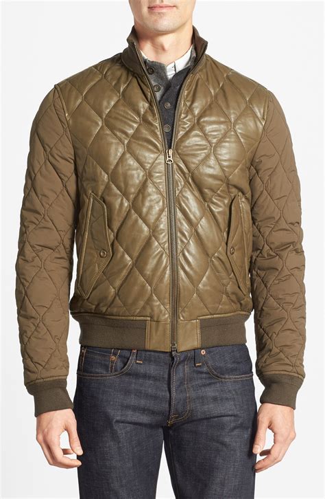 burberry brit lambskin jacket|Burberry Brit Lambskin Bomber Jacket .